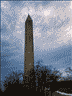 The Egyptian-shaped obelisk, 220 feet tall, was completed in 1930 to honor war veterans. The Washington Memorial in Washington DC in comparison is 555 feet tall. Vi took this picture.