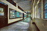 First floor hallway -- new building.