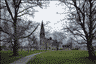 First Presbyterian Church on Church Park in Goshen, New York.