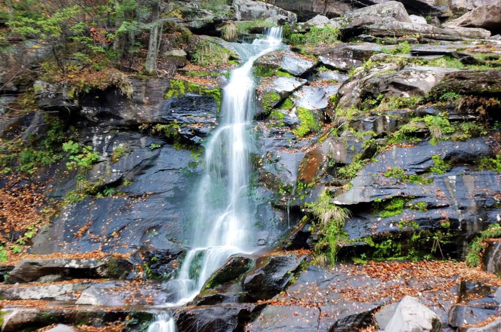 Bastion Falls is located on the eastern Catskill Mountains of New York.